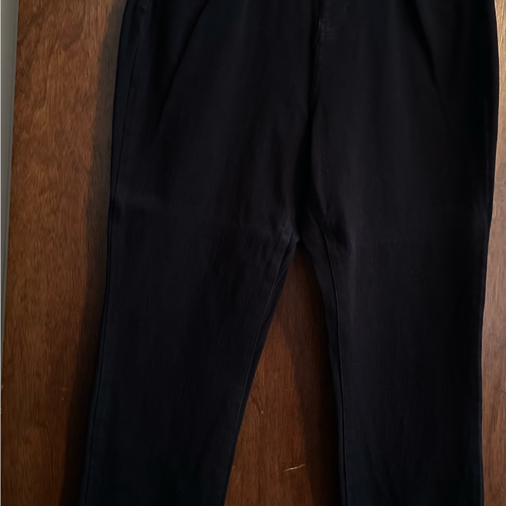 Belle by Kim Gravel Black Straight Leg Jeans